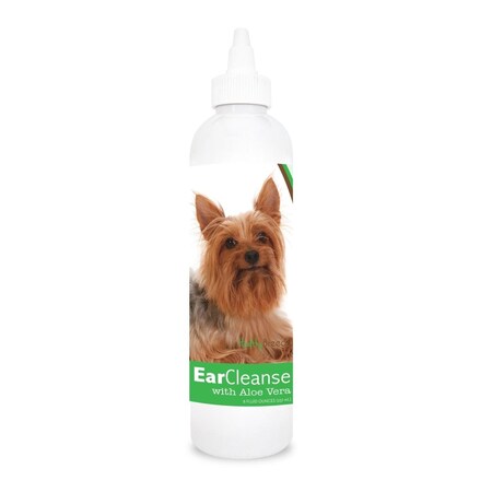 Healthy Breeds 8 oz Silky Terrier Ear Cleanse with Aloe Vera Cucumber Melon 840235114574